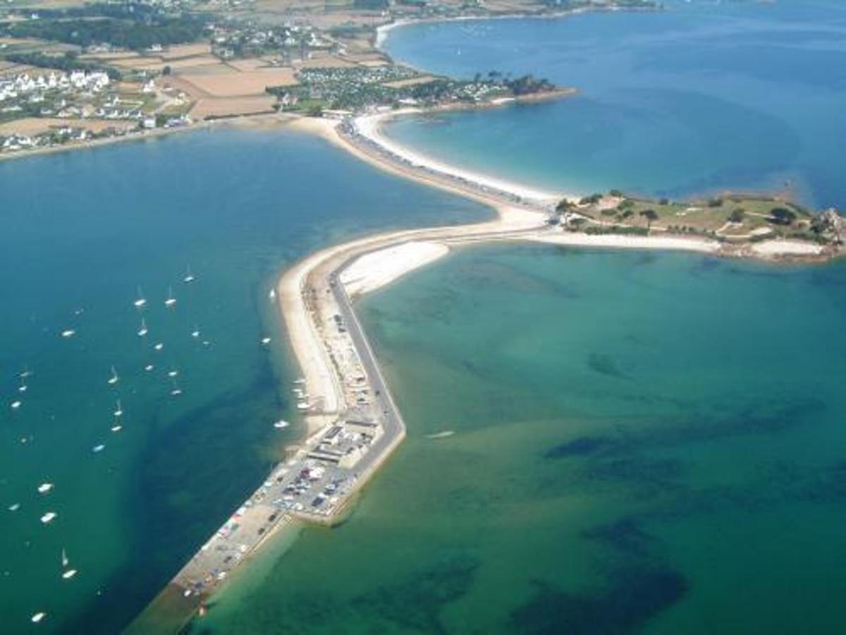 La Grand Voile - Maison 4 Chambres Vue Mer - Plage A 900 M Сен-Поль-де-Леон Экстерьер фото